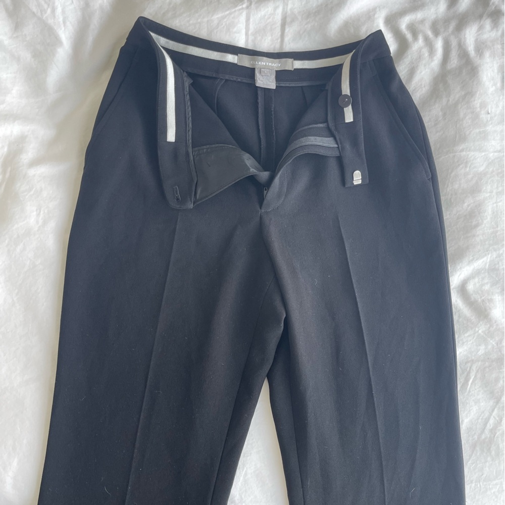 Ellen Tracy petite black trouser